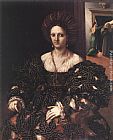 Giulio Paintings - Portrait of a Woman by Giulio Romano